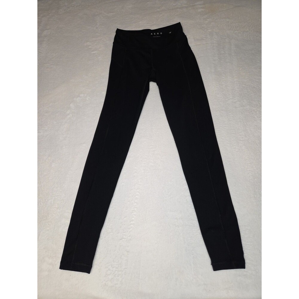 Aeropostale Aero Black Womans Leggings Size Small